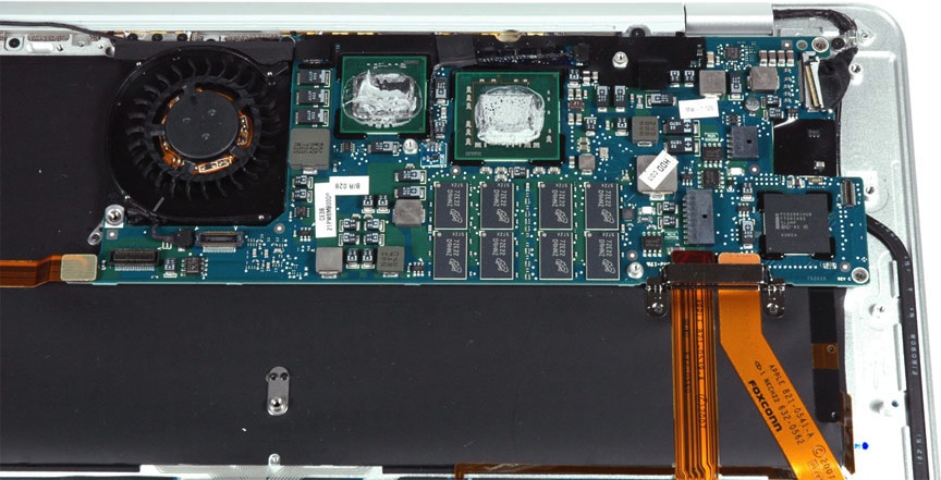 Laptop motherboard